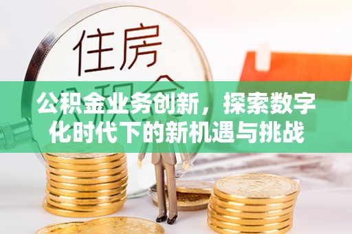 商都公积金业务创新，探索数字化时代下的新机遇与挑战