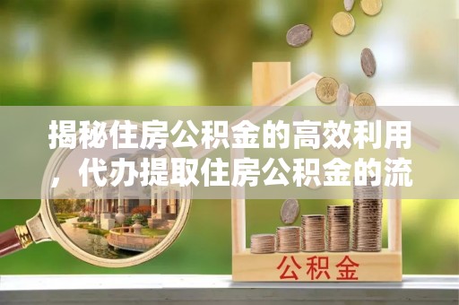 商都揭秘住房公积金的高效利用，代办提取住房公积金的流程与技巧