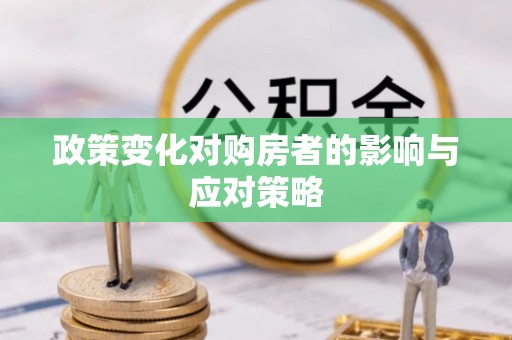 商都政策变化对购房者的影响与应对策略